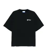 Off-White Script Crewneck Short-Sleeved T-Shirt XXS,S,XS,L,M black