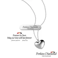 在飛比找PChome24h購物優惠-鑽石項鍊 PERKINS 伯金仕 RoseHeart系列 1