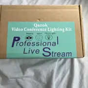 Qazok video conference lighting kit Professional Live Stream