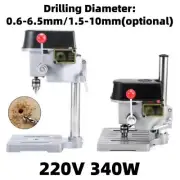 220V 16000RPM Mini Drill Press Bench Wood Drilling Machine High Speed Precision