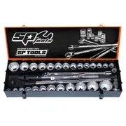 SP TOOLS 3/4" Drive Metric/Sae Socket Set - 32 Piece SP20400