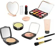 Kids Play Makeup Set - Cosmetic Make Up Toys for Girls - Fake Makeup Little Girls Role Play Toys for Family, Friends, Kids, Girls
