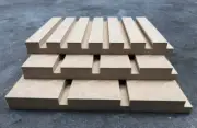 Wall panel Interior cladding Battens MDF Panels 60mm Raw Ready for paint