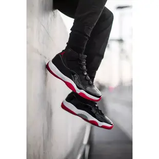 IMPACT Air Jordan 11 Bred AJ 11代 黑紅 喬丹 高筒 公牛 籃球鞋 378037-061