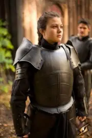 Undead Lady Knight Full Armor Suit Medieval Steel Cuirass Blackened Armor
