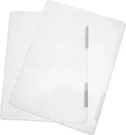 Operitacx Storage Box Lock Document Folder Plastic File Box A4 Folder Office Document Organizer