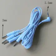 2.5mm DC Head Electrode Lead Wires Cable For Tens/Ems Device 4 Branch 2mm Pins