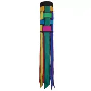 Rainbow Weave 40" Windsock