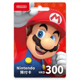 現貨 SWITCH 任天堂 預付卡 點數卡 香港區HK300 日本區JP3000