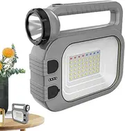 Rechargeable LED Camping Lantern - Rechargeable Camping Lantern | Camping Lantern Rechargeable Solar | Multi-Purpose Spotlight Lantern for Fishing Hiking Power Outage Outdoor Night Walking