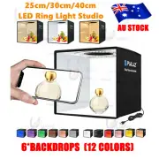 25/40/60cm Photography LED Light Box Tent Portable Room Cube Studio Photo PULUZ