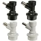 1*Gas/Liquid Ball Lock Corny Beer Keg Disconnects For Cornelius Style Home Br FT