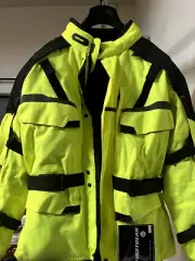 FirstGear Jaunt T2 Motorcycle Jacket DayGlo - Size L