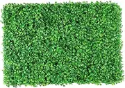 HEMOTON Fake Grass Wall Panels Artificial Grass Turf Imitation Plants Evergreen Decor