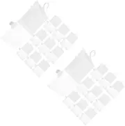 iplusmile 2sets Dehumidification Hanging Bag Moisture Absorber for Home Boat Dorm Long-Lasting Dehumidifier Bag 10pcs*2