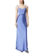 Pinko Occhione Satin Dress
