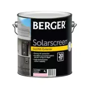 BERGER BY DULUX 4 LITRE SOLASCREEN EXTERIOR GLOSS MISSION-BROWN PAINT