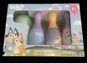 Bluey Bowling Set New In A Box 3+ Dog Theme Multicolor