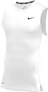 [Nike] Pro Sleeveless Compression Top White XL