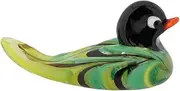 [Glass Of Venice] Murano Glass Swimming Duck - Green