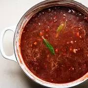 Aussie Beef and Shiraz Soup