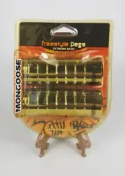 Mongoose Freestyle BMX Bike Pegs Chrome Extreme Gear BRAND NEW SEALED
