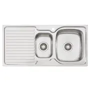OLIVERI 1 1/2 DBL BOWL SINK RH EE02