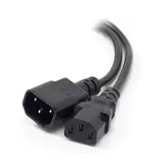[MF-C13C14-0.5] 0.5m Computer Power Extension Cable Cord IEC C13 to IEC C14