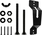 WhSunVo Wall Mount Spare Tire Carrier Metal Spare Tire Holder Space Saving Wheel Bracket Rack Easy Installation Trailer Spare Tire Mount High Security Spare Tire Carrier Bracket for Car