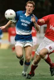 Richard Naylor of Ipswich Town at the Nationwide Football League D- Old Photo