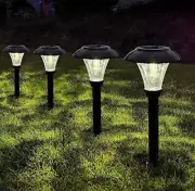 LAMTREE Solar Lights Outdoor Garden Lighting ,12 Packs (Warm White)