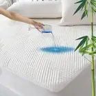 GRT Rayon Bamboo Waterproof Mattress Protector Cal King Size - 3D Air Fiber C...