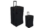 Set of 2 Pierre Cardin Water-Repellent Trolley Bags - Medium (72cm) & Large (82cm) - Expandable with TSA Lock