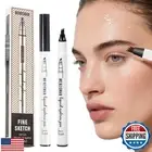 2PC Microblading Eyebrow Pencil Waterproof - Ultra-Fine Brow Pen with Hair-Li