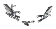 LIGHTECH Floorboards Rear Set Adjustable Footrest Fixed Honda CBR 600 RR 07-16