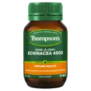 Thompson's One-A-Day Echinacea 4000 60 Tablets Colds Immune System Health Vegan