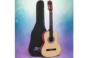 Alpha 39 Inch Classical Guitar Wooden Body Nylon String Beginner Gift Natural
