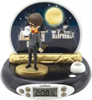 Lexibook RP500HP Warner, Harry Potter Projector Alarm Clock, Built-in Night Ligh