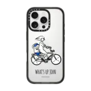 iPhone 16 Pro Impact Case Skater JOHN (Cycling)