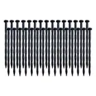 30Pcs Plastic Spirals Ground Nails Anchoring Spikes Landscape Edgings Stakes