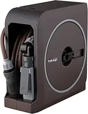 Takagi RM1215BR Hose Reel NANO NEXT 33.1 ft (15 m) (BR), Brown, Fashionable