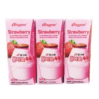 在飛比找新光三越 skm online優惠-韓味不二-Binggrae-草莓牛奶 200ml*24入/箱
