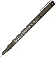 Artline Drawing Pen 0.3 mm Fineliners - Set of 10 - Kushuworld