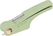 Garlic Smasher Press,4-in-1 Heavy Duty Manual Garlic Rocker Crusher - Handheld Peeling Gadget, Squeezer Tool with Anti-Slip Handle for Professional Chefs