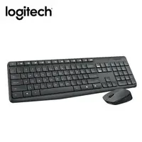 在飛比找Yahoo奇摩購物中心優惠-Logitech 羅技 MK235無線鍵盤滑鼠組