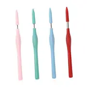 4 Pieces Punch Needle Set Embroidery Punch Pen 2/3/3.5/5 mm Punch Needle Tool