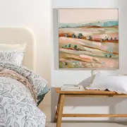 Autumn Fields Framed Canvas Wall Art [MUSLAFCWA25]