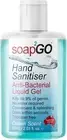 Soap2Go Soap2Go 60Ml Antibacterial Hand Gel, Blue 0.065000000000000002 Kilograms