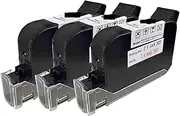 53S+ Quick-Dry Black Cartridge is Suitable for Encrypted Cartridges for Inkjet Printer for Text Barcode Date Time, etc(10PCS)