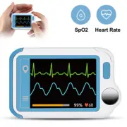 Home EKG Monitor Blood Oxygen Monitor Heart Rate Touch Screen Free PC software